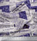 Soimoi 58 Zoll breit Zeitungs-Druck Baumwoll Voile Stoffe Nuhen Material durch das Meter-Blau