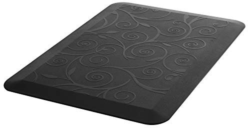 Allcam AFM02 Anti-Fatigue Mat for Office & Kitchen, Companion for Standing Desks & Sit-Stand Workstations