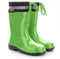 Lemigo Unisex Bambini Stivali in Gomma con Polsino Stivali da Pioggia Scarpe da Pioggia KIM 20-35 EU (Verde, 26)