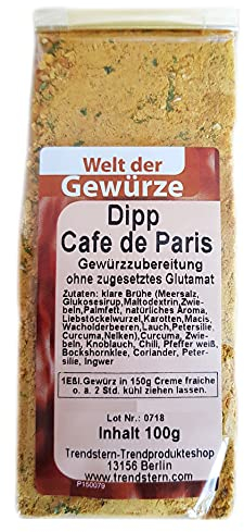 Gewürz Gewürzmischung Dipp Cafe de Paris 1er Pack (100 Gramm)