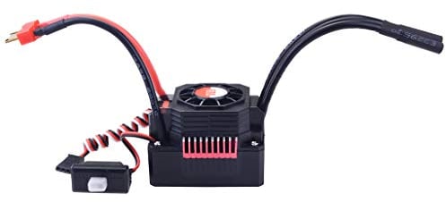 DollaTek Waterproof 60A Brushless ESC Elektronischer Geschwindigkeitsregler für 1/10 RC Car