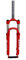 MTB 26 Zoll Fahrrad Federgabel Downhill-Gabel Aus Kohlenstoffreichem Stahl Gerades Rohr 1-1/8 Scheibenbremse Hub 100Mm QR C