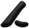 Dapesuom Enlarge Keyboard Wrist Rest Pad,Memory Foam Set Cushion Support for Easy Typing & Pain Relief,Mouse Pad, Anti-Slip Gaming,Computer, Laptop, Office, One Size (JPDTZ-Black Marble)