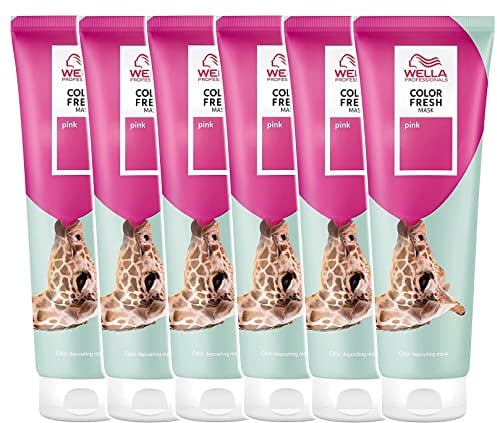 6er Wella Professionals Color Fresh Mask Pink 150 ml