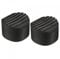 sourcing map Ladder Non-Slip Feet Mat 95mm ID Rubber Round Telescopic Ladder Accessories Pad Cover Cushion for Ladder Protection Black Pack of 2