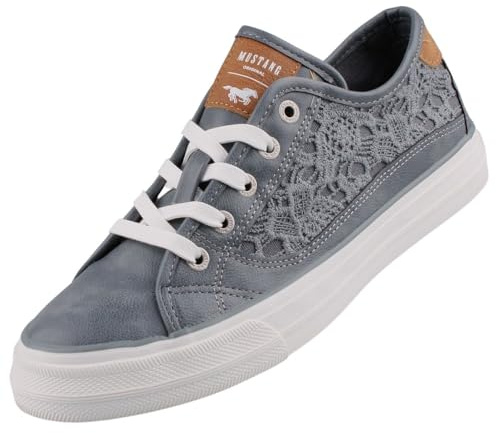 MUSTANG Damen Sneaker Schnürhalbschuh