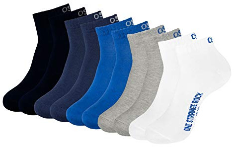 ONE STRANGE ROCK Quarter Socken Kurzsocken Herren Damen 5, 10, 15, 20, 30 Paar