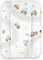 Wickelauflage 50 x 70 cm abwachbar Baby Wickelmatte Kommode Weiche Wickeltischauflage Folie PVC ÖKO-TEХ-zertifiziert (Beep Beep)