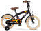 SJOEF Cruise Kinderfahrrad 14 Zoll | Ab 3-5 Jahren | Kinder Fahrrad für Jungen/Jugend | Kleidergröße von 98 bis 108 cm | inklusive Stützräder - Matt Schwarz