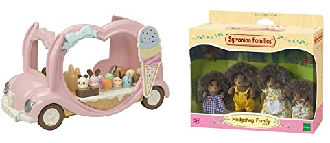 Sylvanian Families Ice Cream Van & Hedgehog Family