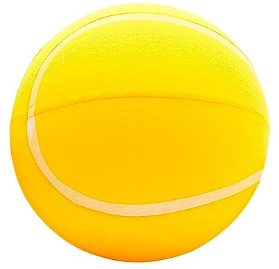 Toyland® 25 cm (10 Zoll) riesiger aufblasbarer Tennisball – Strandspielzeug – Neuheit für den Sommer im Freien