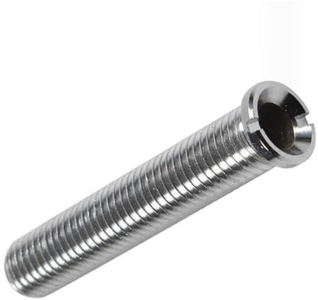 CLKE Vis pour Panier d'Evier, Tirefond Cuisine, Verrouillage Etendu pour Bassine à Vaisselle en Inox, Evacuations Fixes M12 X 70mm (Argent)