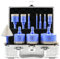 Set Punte Diamantate 11 Pezzi - 6/6/8/20/25/35/45/50/65mm Sega a Tazza, 6mm Punta in Carburo e 50mm Punta per Smusso per Piastrelle Porcellanato Ceramica Granito Marmo Dekton VENJELD