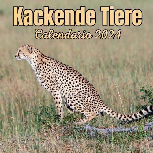 Kackende Tiere Kalender 2024: Organizer von SEPTEMBER 2023 bis Dezember 2024 , für Tiere Liebhaber.