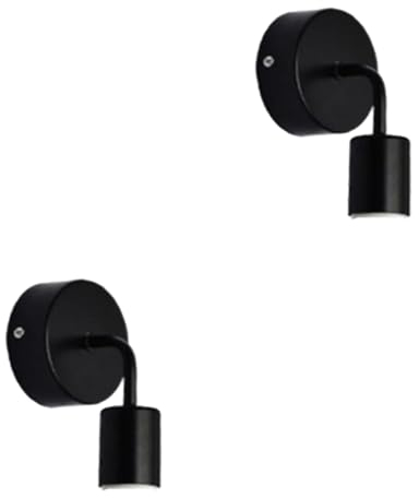 UKCOCO 2st Industrielle Wandleuchte Led-nachttischlampe Mentale Wandleuchte Aufgabe Wandleuchte Alte Nachttischlampe Industrielle Wandlampe Bettlampe Schwanenhals Gebogenes Rohr Bambus