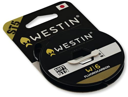 Westin W6 ST5 Fluorocarbon Clear 0,62mm 25kg - 35m Vorfachschnur