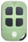 Lively - Telecomando Cancello Universali Impermeabile 433/433,92 Mhz con 4 Tasti Indipendenti Compatibile Codici Fissi Batteria Lunga Durata Inclusa (Verde Muschio)
