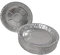 12 x Aluminium Foil 10 25cm Round Pie Flan Tart Plates Trays BBQ Oven Airfryer 248x25mm