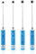 GDOOL 4 Stück Sechskant-Schraubendreher-Set, 1,5 mm, 2,0 mm, 2,5 mm, 3,0 mm, Inbusschlüssel, Schraubendreher-Set, RC-Reparaturwerkzeuge für Traxxas, RC, Auto, Drohne, Multi-Achsenhubschrauber, Arrma