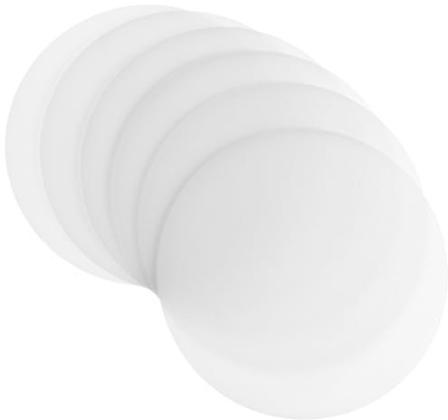 Cabilock Difusores De Luz Para Lámpara De Techo Pantalla Antideslumbrante, Cubierta Difusora De 5 Pulgadas (134 Mm), 6 Unidades, Protector De Polvo Para Foco Empotrable, Uso Doméstico y Renovación