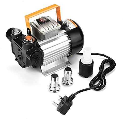 Transfer Pump for Diesel, Diesel Transfer Pump, Self Priming Cast Iron Electric Oil Transfer Pump 550W 220V with Cooling Fans Efficient Refueling