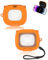 Cover for Beats Powerbeats Pro 2 Wireless Earbuds, yystao Soft Silicone Protective Case compatible with Beats Pro 2, With Lanyard, Combined Switch with Bracket, Orange