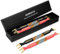 UCINNOVATE 6 Inch HiFi OFC Speaker Jumper Cables, 4 Pack Premium Bridge Bi-Wire with Gold Plated Jumper Plates, Audiophile Flexible 11AWG Cable Bridge to Speaker Cable Terminals