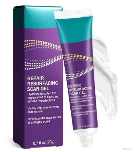 20g Crema Cicatrici, Gel per Cicatrici, Gel Crema Riparatore, Scar cream Riduci Vecchie e Nuove Scar, Adatto a Viso e Corpo
