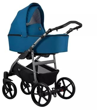 Kinderwagen Mata 04 GR Marine, Rahmen Graphit