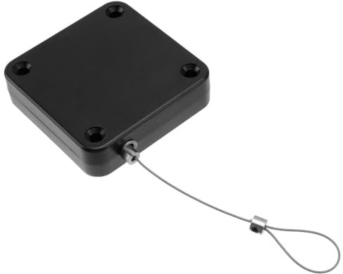 DIYEAH 1 Pezzo Serratura Chiudiporta Chiusura Porta Senza Foratura e Ufficio Nero per Porte