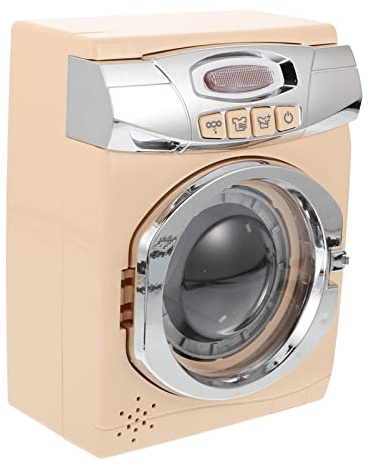 ibasenice Lavadora De Juguete De Simulación: 1 Juego De Mini Electrodoméstico Portátil para Casa De Juegos Educativa.