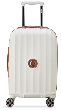 DELSEY Paris Carrousel 2 Rigid Expandable Cabin Suitcase, beige, S