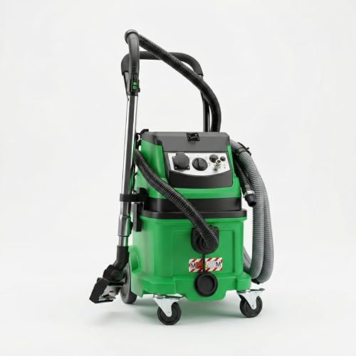 ViMa24 Industriesauger 1600W - Nass-Trockensauger mit Klopffunktion | 40L Tank, Fernbedienung, Steckdose, Druckluftanschluss, Autostart – Bausauger für Profis