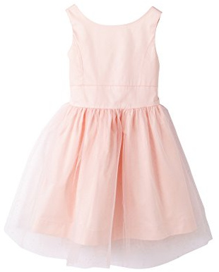 Vertbaudet Festliches Mädchenkleid, Satin und Tüll zartrosa 86
