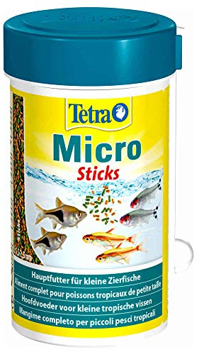 Tetra - Alleinfuttermittel Micro Sticks für Tropische Fische – 100 ml