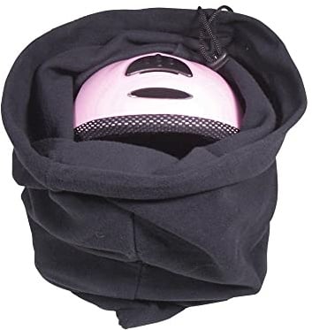 Manbi Fleece Helmet Bag: Black