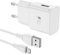 BERLS Caricabatterie Micro USB Ricarica Rapida per Samsung Galaxy A10 S7 S6 Edge J6 J5 J3, Huawei Y6, Xiaomi Redmi Telefono, Android Telefono Settore con Cavo da 1,5 m