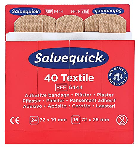 Salvequick Pflasterstrips Elastisch Refill 6444