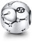 LaMenars Ciondolo Segno Zodiacale Originale Charm in argento Sterling 925 Compatibile con Braccialettie Collane Pandora Chamilia e Europei (Cancro: 6.22.-7.22)