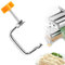 Supporto per macchina per pasta, strumento per maniglia, accessori per clip durevoli, maniglia di ricambio in metallo per la casa, accessorio di fissaggio manuale da cucina con clip di fissaggio