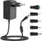 Gonine 24V 1,5A Netzteil Adapter, 100~240V AC zu DC 24Volt 1,5 Ampere Konverter 24VDC 1500mA 1000mA 800mA 600mA 400mA 200mA Adapter für LED-Streifenlicht, CCTV-Kamera