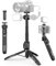 KraftGeek 48 Phone Tripod for Camera DJI Pocket 3, Vlogging Tripod for Cell Phone DSLR Camera, Selfie Stick Tripod Stand with Remote for Video Recording, Black, 1/4 Inch Screw, Removable Phone Holder