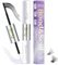 B&Qaugen Lash Bond and Seal 10ML B&Q Eyelash Bond and Seal for Lash Clusters Long Lasting Bond and Seal Lash Glue Hold 48-72 Hours Waterproof Cluster Lash Glue Mascara Wand Bond and Seal (Black,10ML)