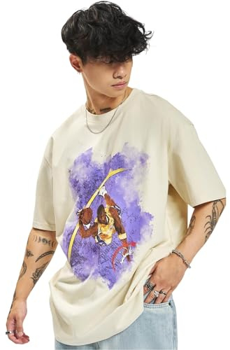 Mister Tee Unisex Basketball Clouds 2.0 Oversize Tee