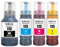 113 Ink Compatible with Epson 113 Ink Cartridges Bottle Multipack for ET-16150 ET-16600 ET-16650 ET-15000 ET-5100 ET-5150 ET-5160 ET-5170 ET-5800 ET-5850 ET-5880 (4 Pack, BK/C/M/Y)
