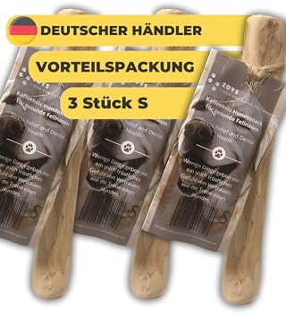 Zoys Kaffeeholz für Hunde - Natürlicher Kauknochen für Hunde in 5 Größen - Kaustab für Zahnreinigung & Zahngesundheit & nachhaltige Beschäftigung - Hundezubehör langlebig & risikoarm (S, 1, stück)