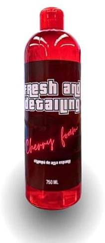 Cherry Foam by Fresh and detailing - Champú de alta espuma para carrocerías con olor a cereza (750 ml) …