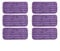 Reusable Mop for PADS for Flash Powermop - Washable Microfiber Mop Pad, Efficient And Washable Reusable Mop for PADS For Swiffer Wet Jet Mop Microfiber(6 PACK)