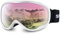 Snowledge Ski-Snowboardbrille mit UV400-Schutz, Skibrille, Snowboard-Brille mit Doppelscheibe mit Anti-Beschlag-Funktion, für Herren, Damen, Helmkompatibel