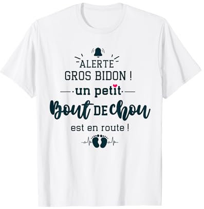 Future Maman 2026 annonce femme enceinte Bébé en route T-Shirt